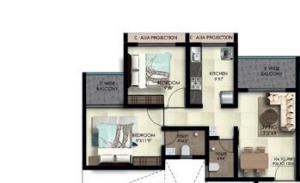 Thanekar Civic - Floor plan
