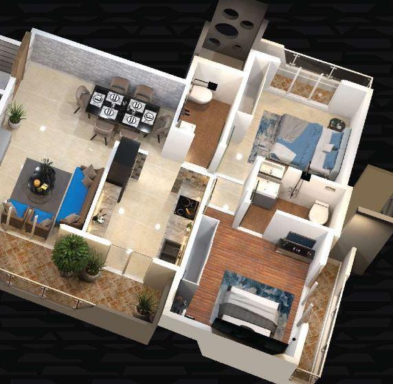 Omkar Planet - Floor Plan