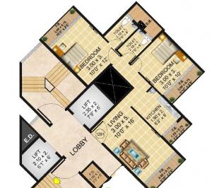 NM Heights - Floor plan