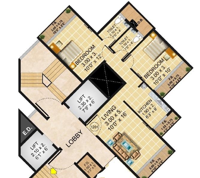 NM Heights - Floor Plan