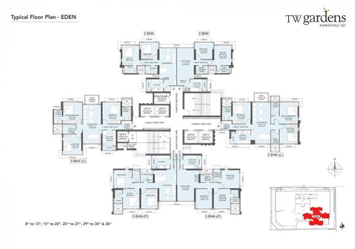 Wadhwa Pristine - Master Plan