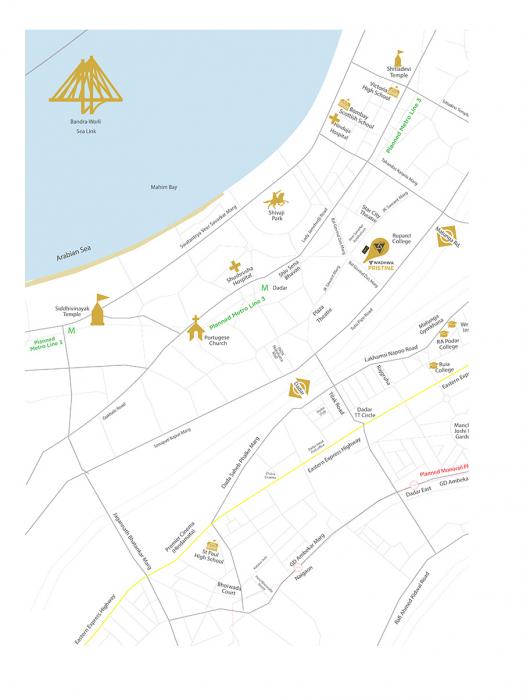 Wadhwa Pristine - Locality