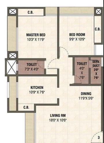 Velocity Hill Spring Phase 1 - Floor Plan