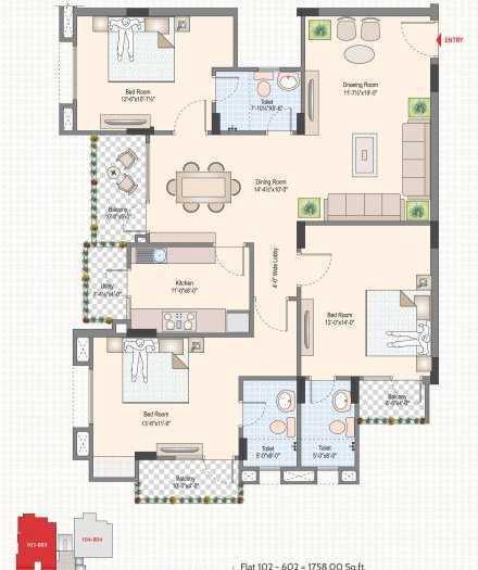 ARG Silver Spring - Floor Plan