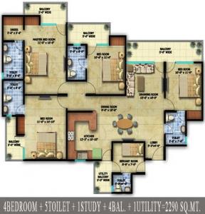 Radicon Vedantam - Floor plan