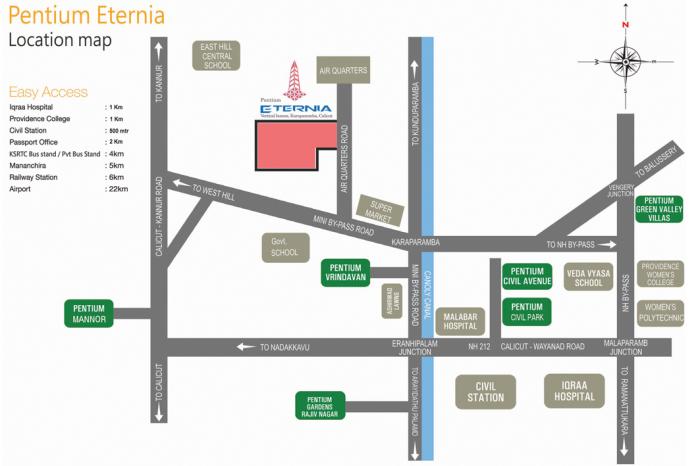 Pentium Eternia - Locality