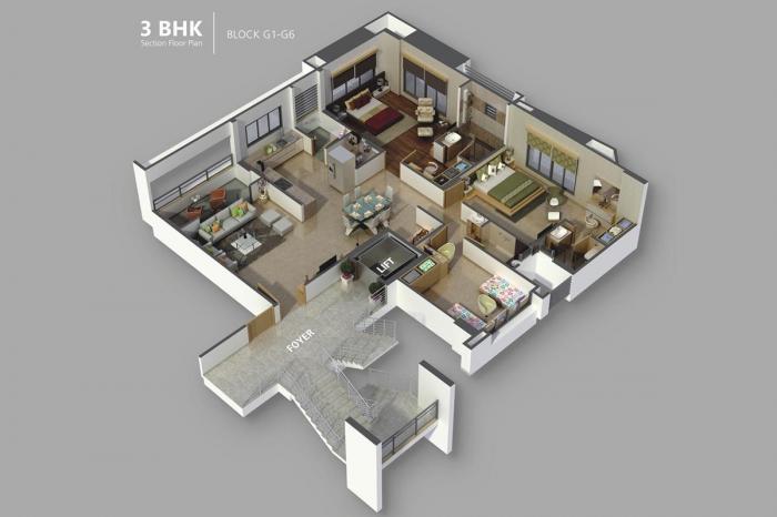 Happy Glorious - Floor Plan
