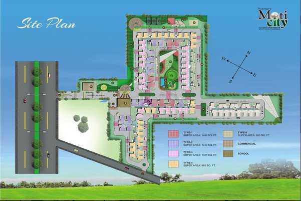 Techman Moti City - Master Plan