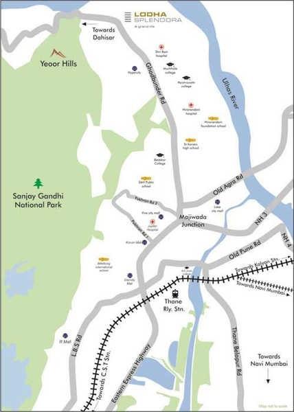 Lodha Splendora - Locality