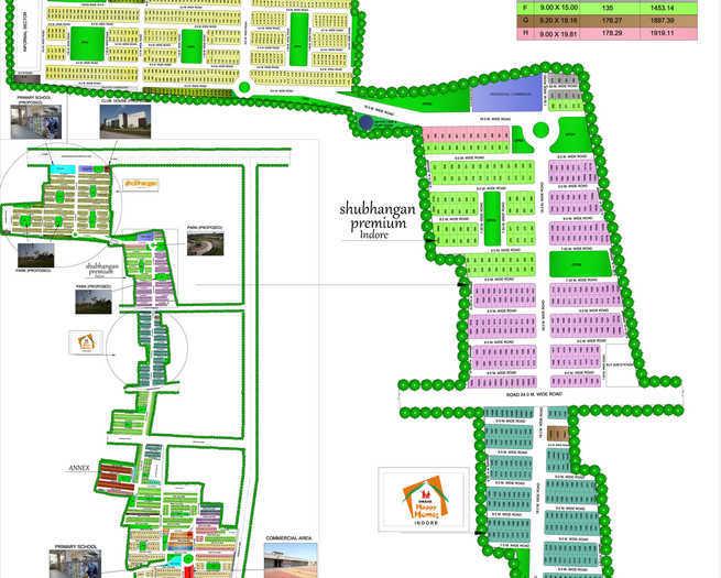 Omaxe City Plot - Master Plan