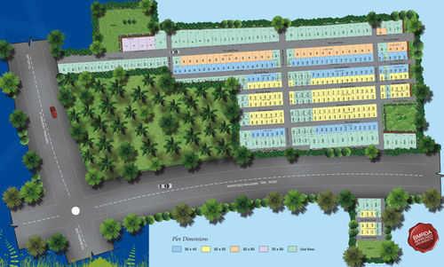 Abhaya Aditya Grand Plot - Master Plan