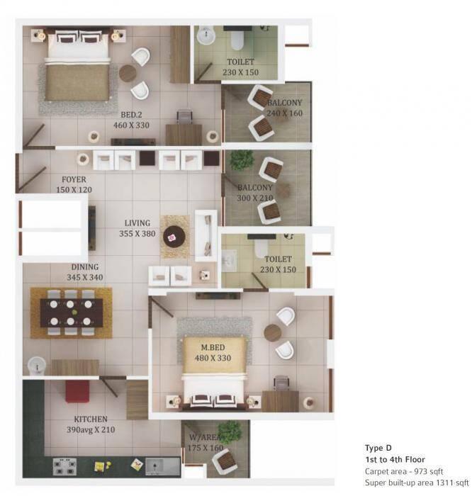 Trinity Citadel - Floor Plan