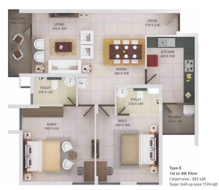 Trinity Citadel - Floor Plan