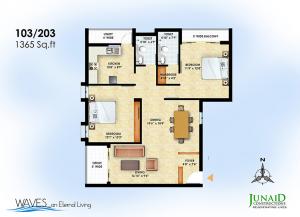 Junaid Waves - Floor plan