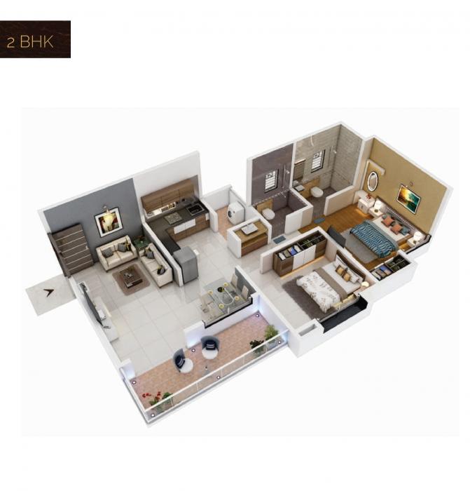 Nirman Milestone - Floor Plan