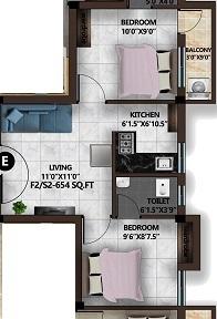 MP Cheryl - Floor Plan