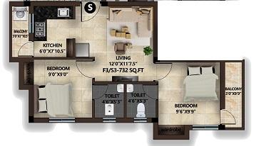 MP Cheryl - Floor Plan