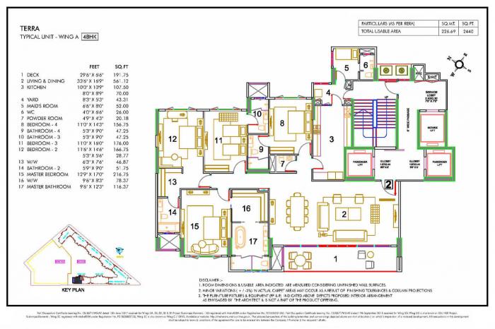 Rustomjee Elements - Floor Plan