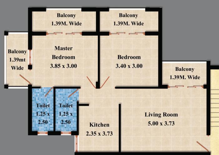Aditya Harmony - Floor Plan