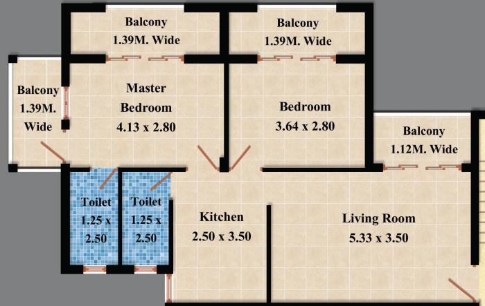 Aditya Harmony - Floor Plan