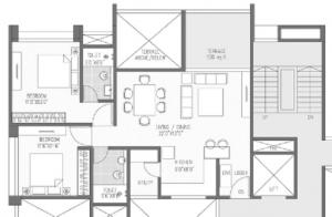 Sanklecha Mango One - Floor plan