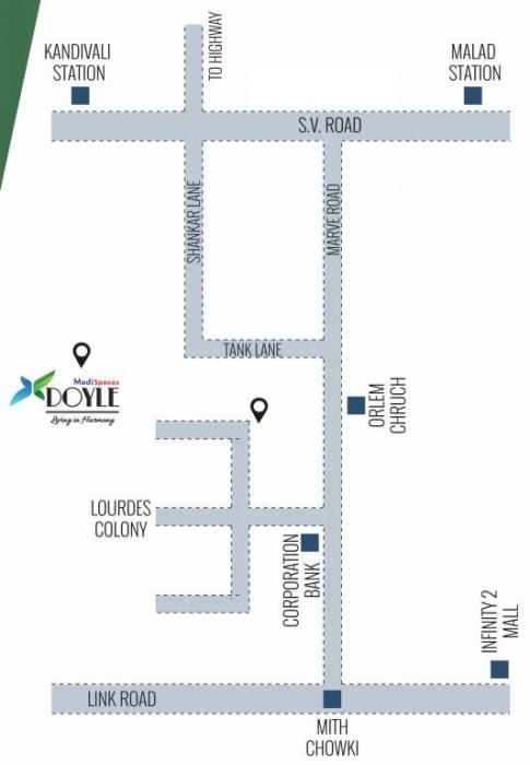 Modispaces Doyle - Locality