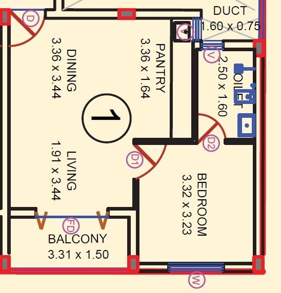 Aprasa Amor De Goa - Floor Plan