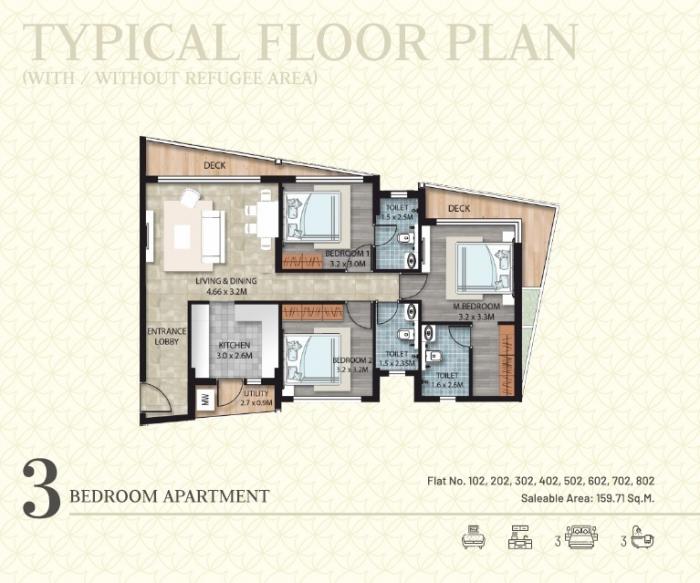 Priority Anantara Elysian - Floor Plan