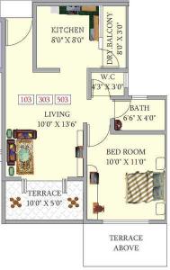 Goyal Shree Ganesh Galaxy - Floor plan