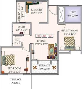 Goyal Shree Ganesh Galaxy - Floor plan