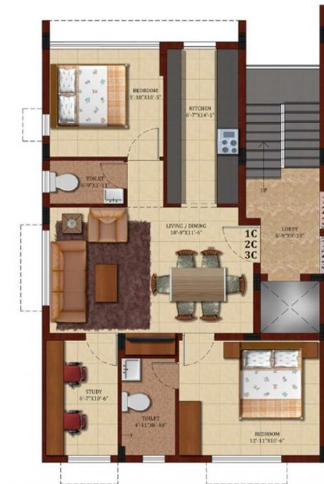 Indus Elite - Floor Plan
