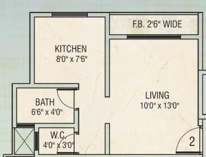 Mukta Heights - Floor plan