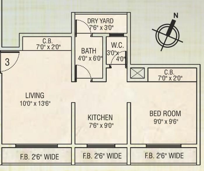 Mukta Heights - Floor Plan