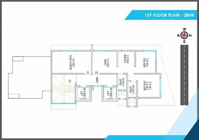 Parshvanath Kshatriya Neelkanth Smruti - Site Plan