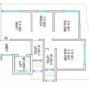 Parshvanath Kshatriya Neelkanth Smruti - Floor plan
