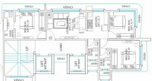 Parshvanath Kshatriya Neelkanth Smruti - Floor plan