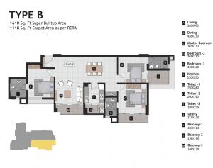 Hilite Florina - Floor plan