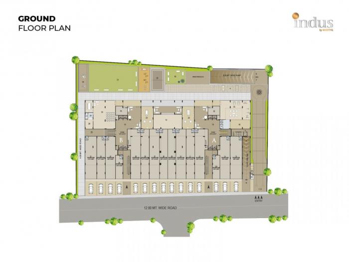 Sheetal The Indus - Master Plan
