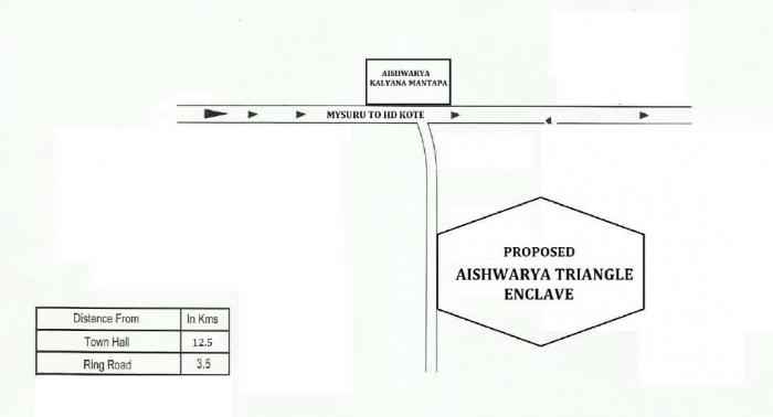 superior Aishwarya Triangle Enclave - Locality