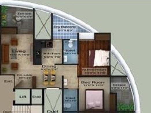 Siddham Palashio - Floor Plan