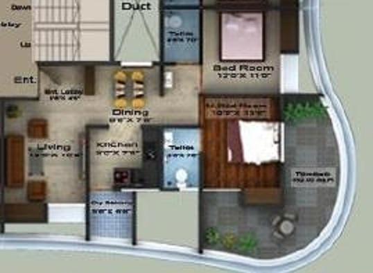 Siddham Palashio - Floor Plan