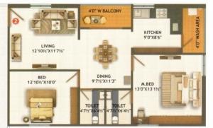 JSNR Sivika Nigam - Floor plan
