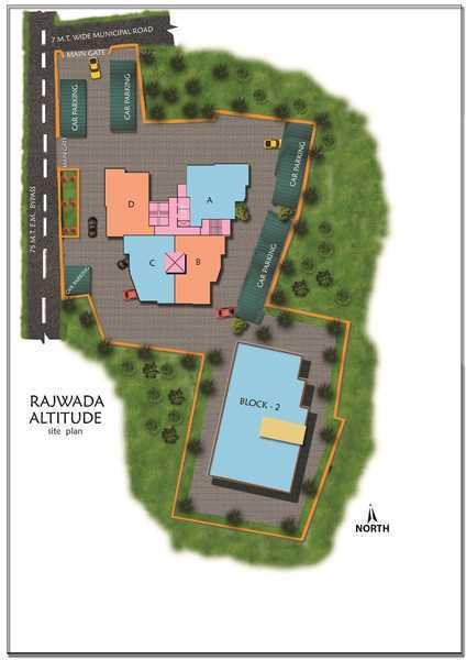 Rajwada Altitude - Master Plan