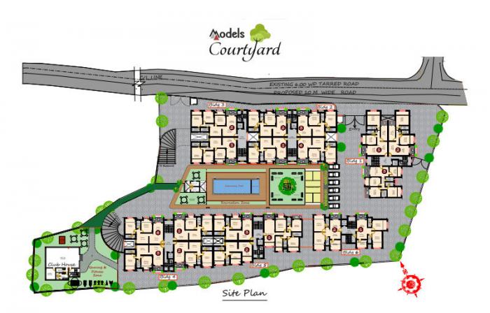 Models Courtyard - Master Plan