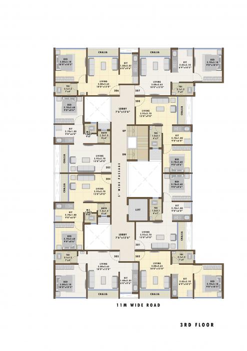 Lakshadeep Crystal - Site Plan