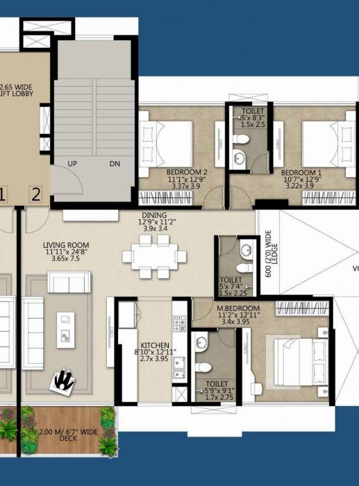 Sabari Gardens - Floor Plan