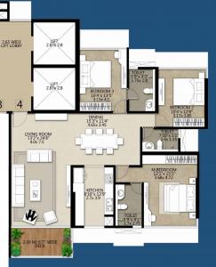 Sabari Gardens - Floor plan