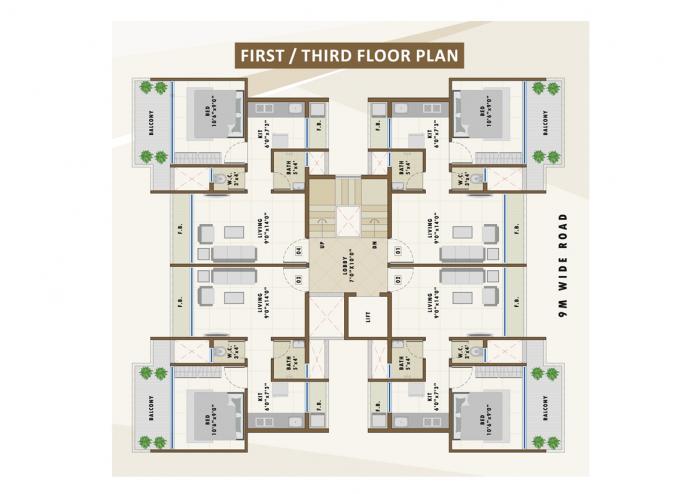 Supcon Shree Sadan - Site Plan