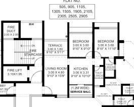 Nanded Pancham Phase II - Floor Plan