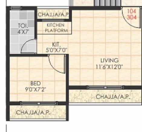 Atharva V Niwas - Floor Plan